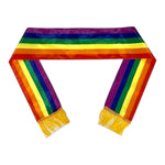 Kinky Pleasure - KPP019 - Pride – Rainbow Scarf with Fringe –