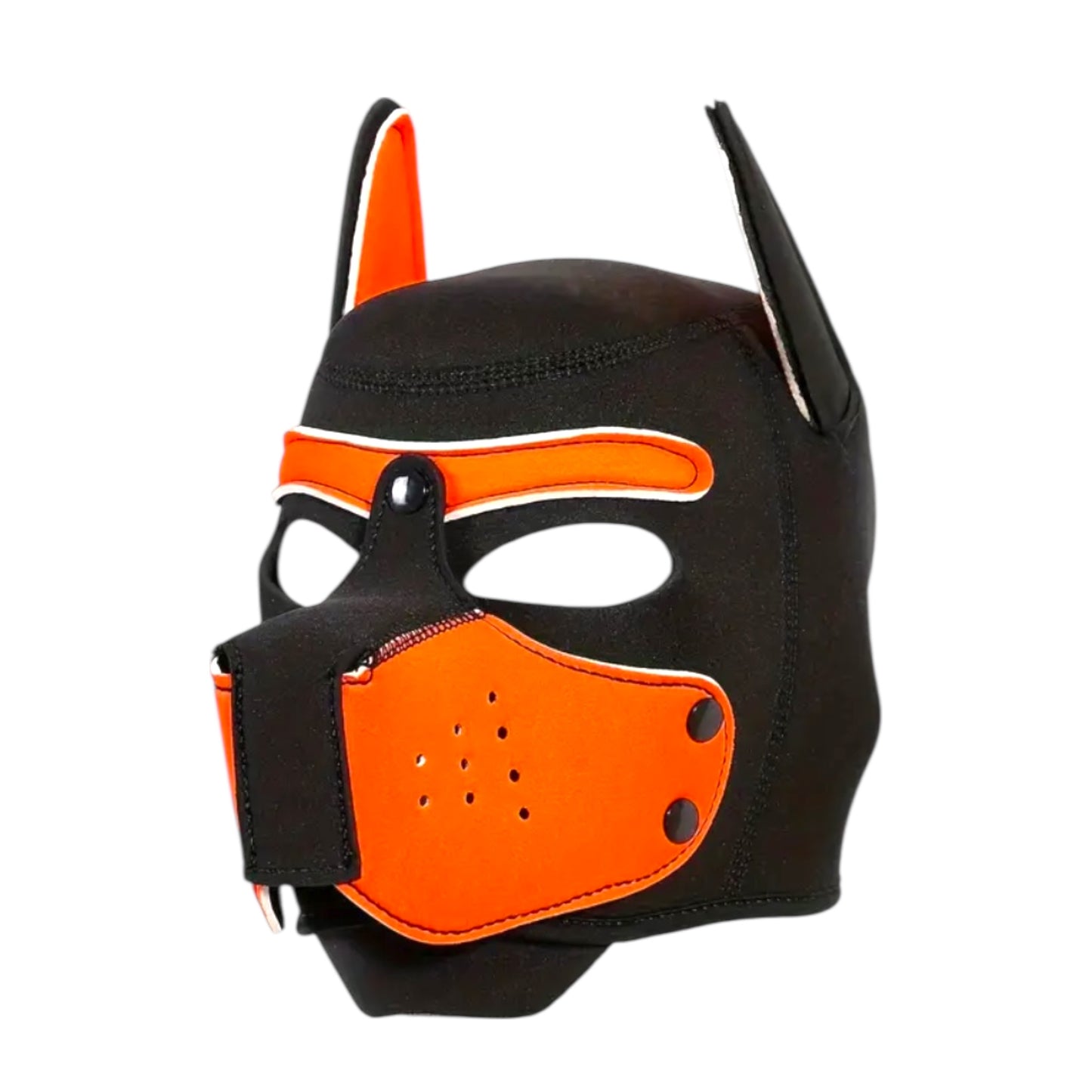 Kinky Pleasure - T232 - Puppy Play - Dog Mask - Orange
