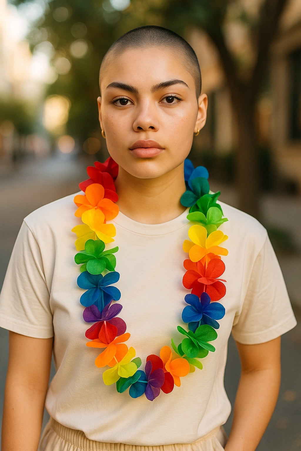 Kinky Pleasure - KPP013 - Pride -  Flower Wreath Rainbow - Model 01