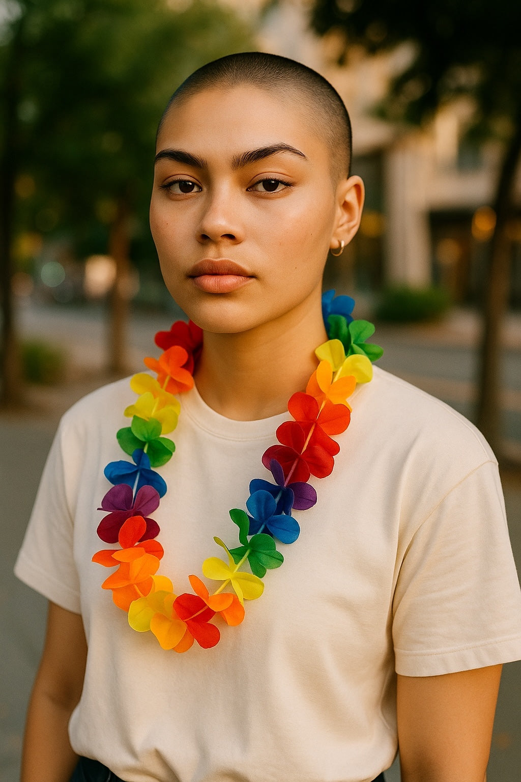 Kinky Pleasure - KPP013 - Pride -  Flower Wreath Rainbow - Model 01
