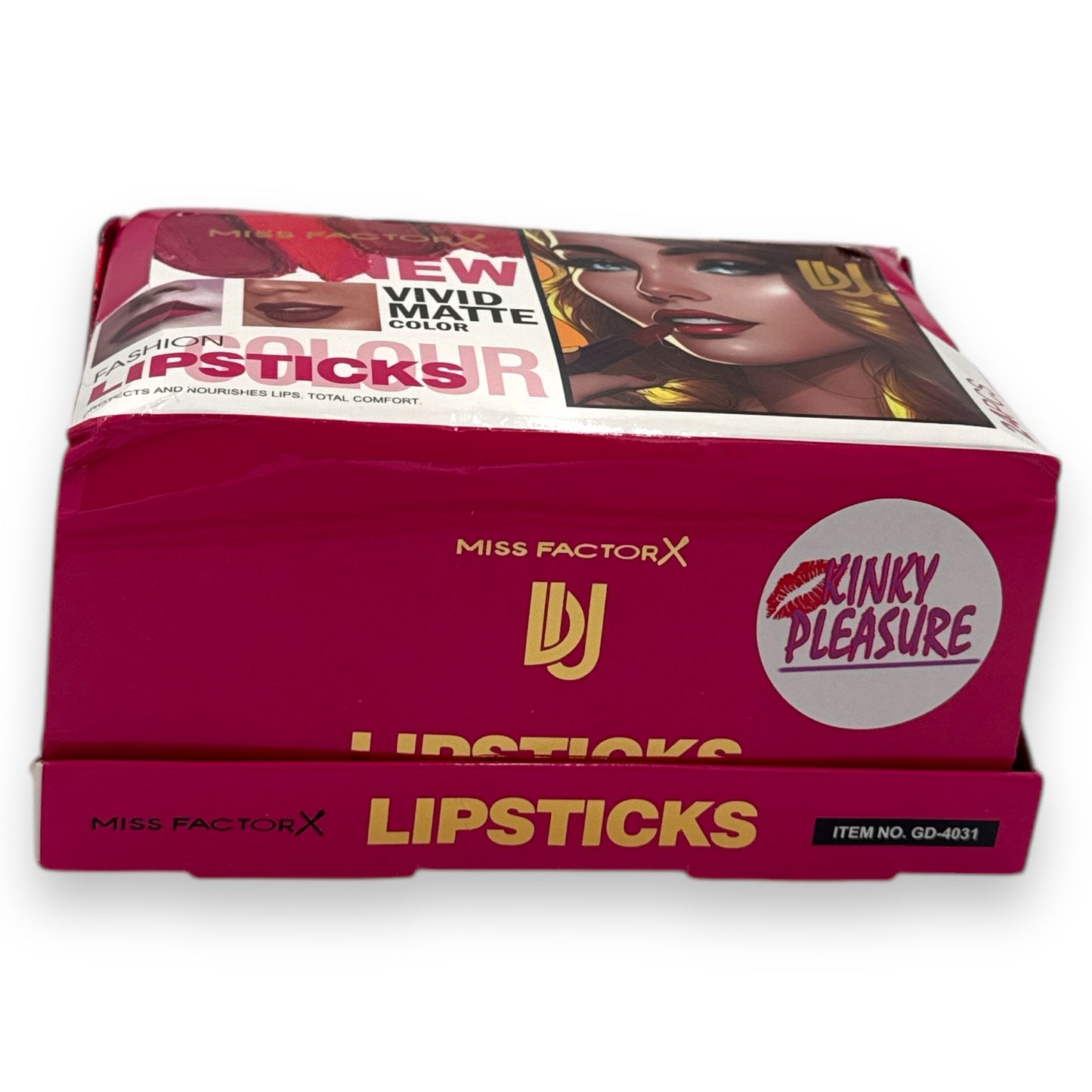 Kinky Pleasure - T076 - Miss FactorX Penis Lipstick - 6 Colours