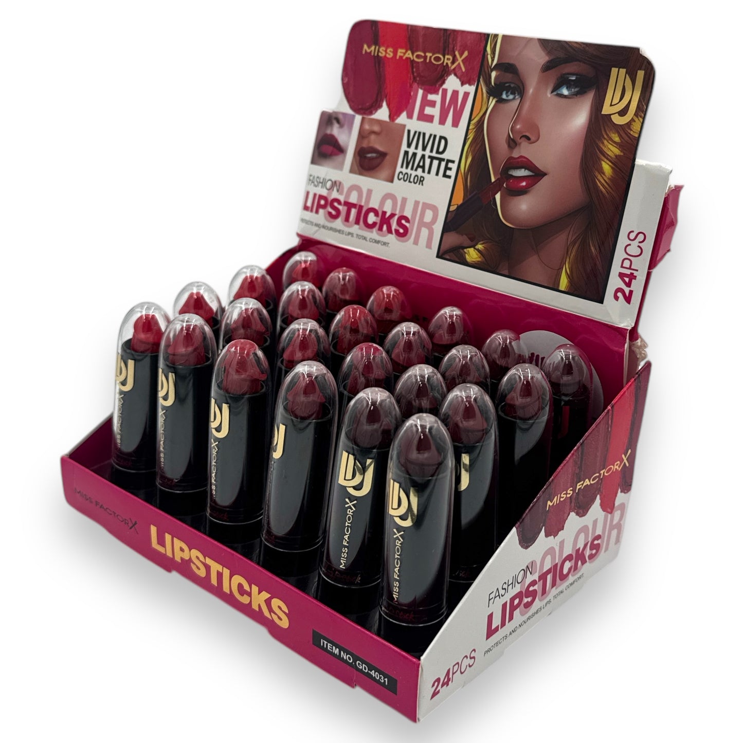 Kinky Pleasure - T076 - Miss FactorX Penis Lipstick - 6 Colours