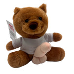 Kinky Pleasure - DS066 - Naughty Teddy Keychain – Dark Plush Edition