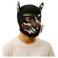 Kinky Pleasure - T215 - BDSM - Dog Mask - Camo Black