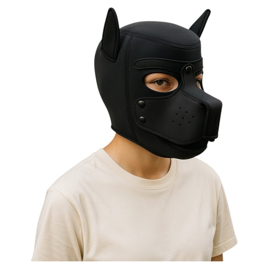 Kinky Pleasure - T217 - BDSM - Dog Mask - Black