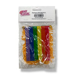 Kinky Pleasure - KPP028 - Pride – Rainbow Mini Banners with Brass & Suctions for Glass