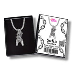 Kinky Pleasure - T019 - Necklace - Sofia - Sexy Bondage Girl