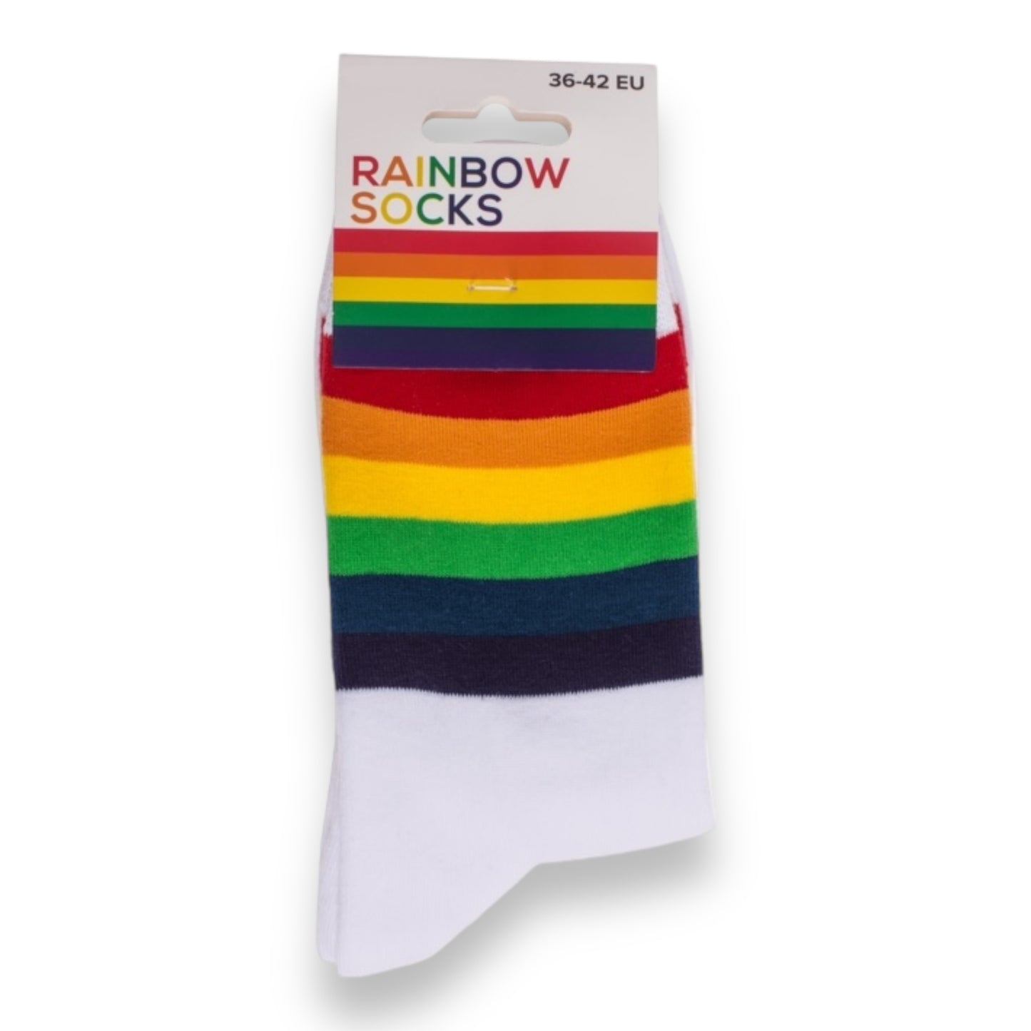 Kinky Pleasure - B119 - Rainbow Pride Socks - 2 Sizes