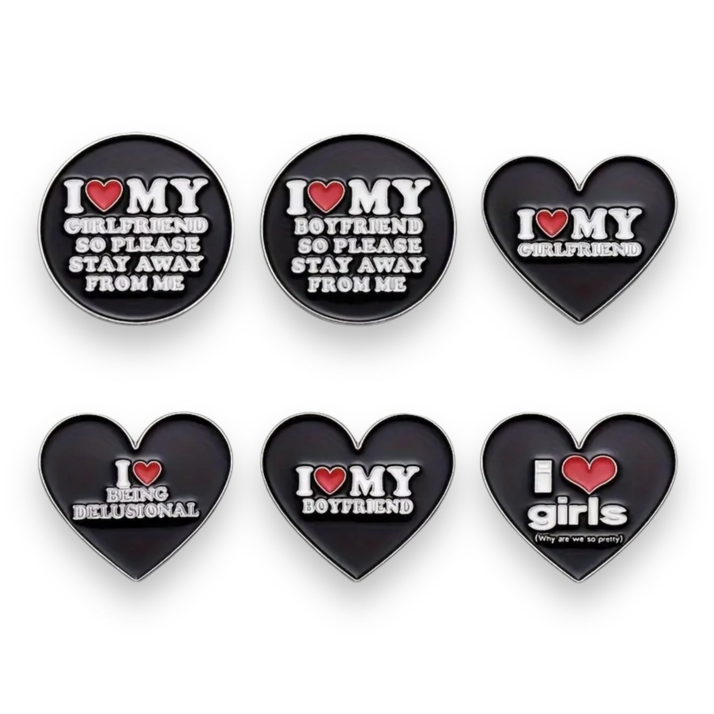 Kinky Pleasure - T024 - Badges For Shirt - Pin/Button/Badge - 9 Models