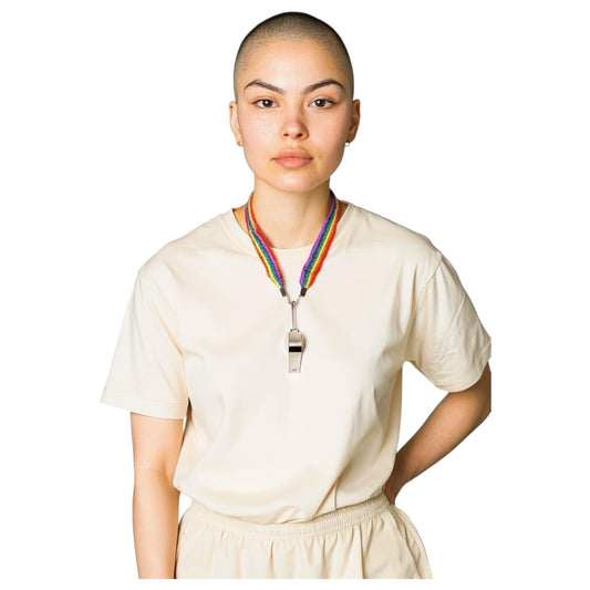 Kinky Pleasure - KPP004 - Pride - Necklace Whistle Rainbow