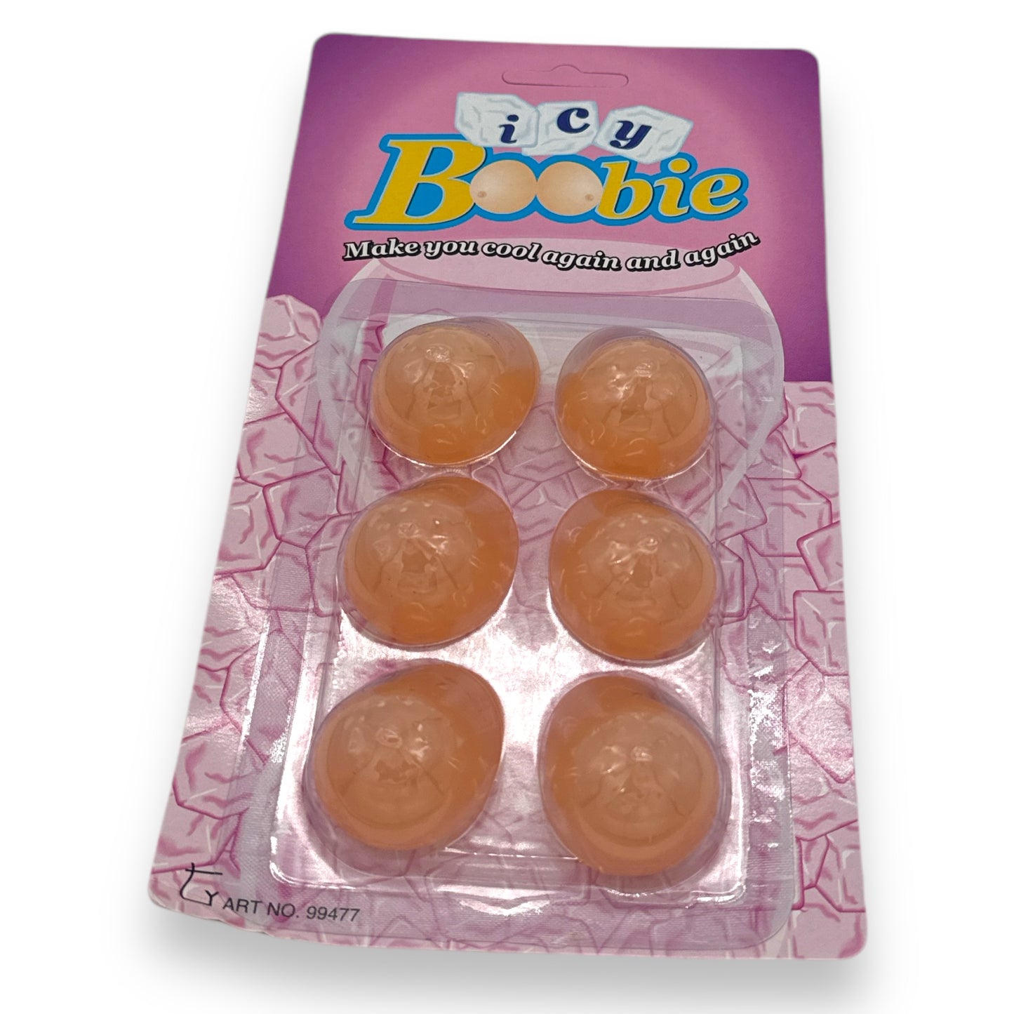 Kinky Pleasure - TD25137 - Ice Boobies - Reusable Ice Blocks (6 Pieces)