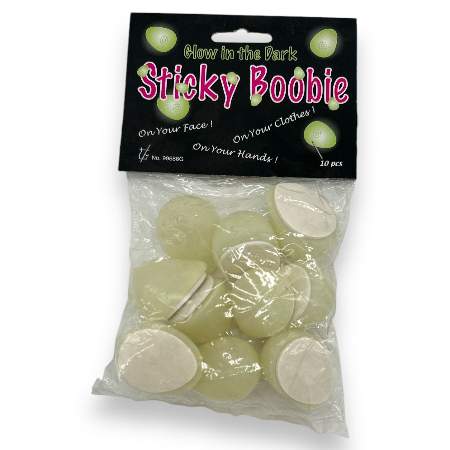 Kinky Pleasure - TD25242 - Sticky Boobies Glow In The Dark