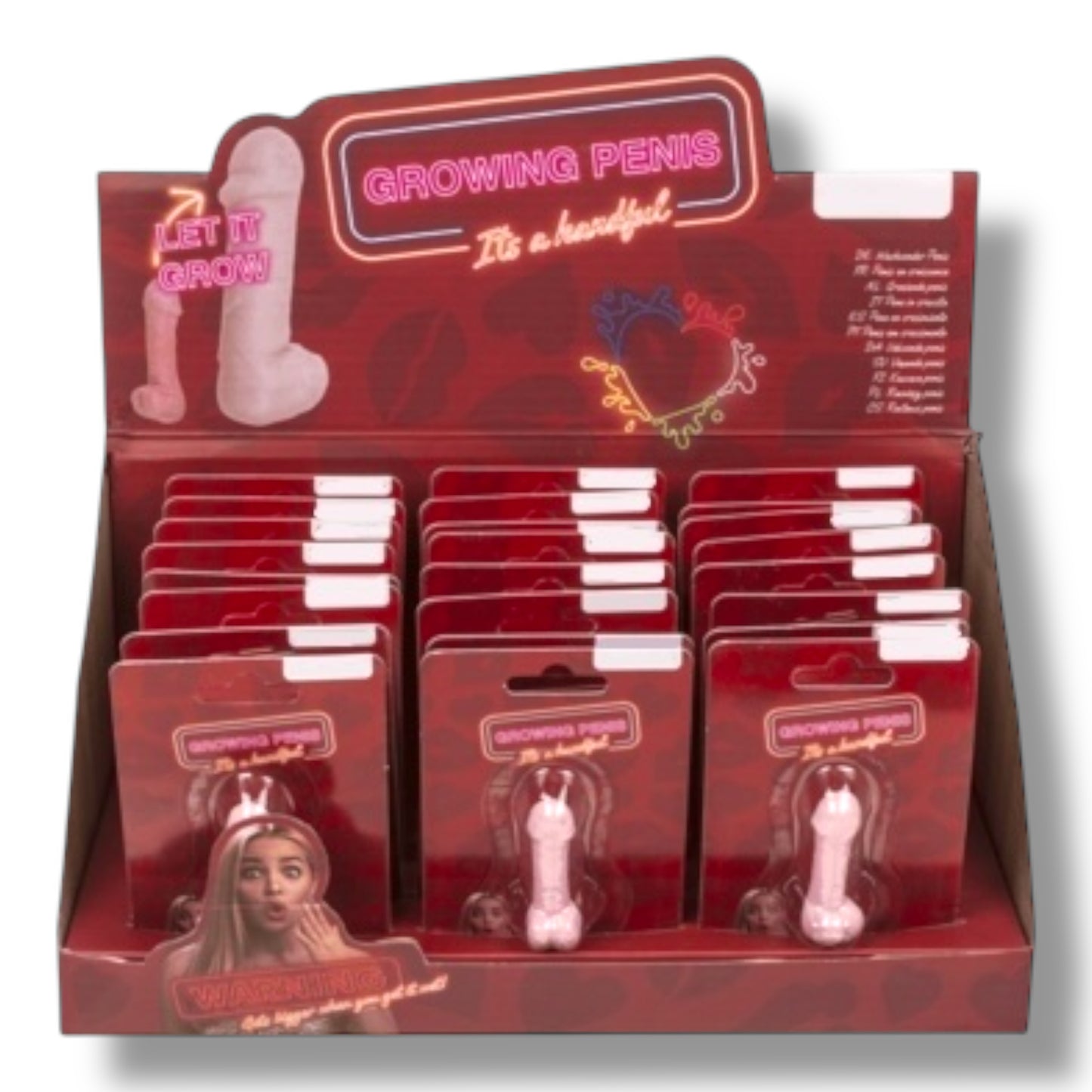 Kinky Pleasure - OB144 - Grow Your Own Dick – 25 x 55 mm