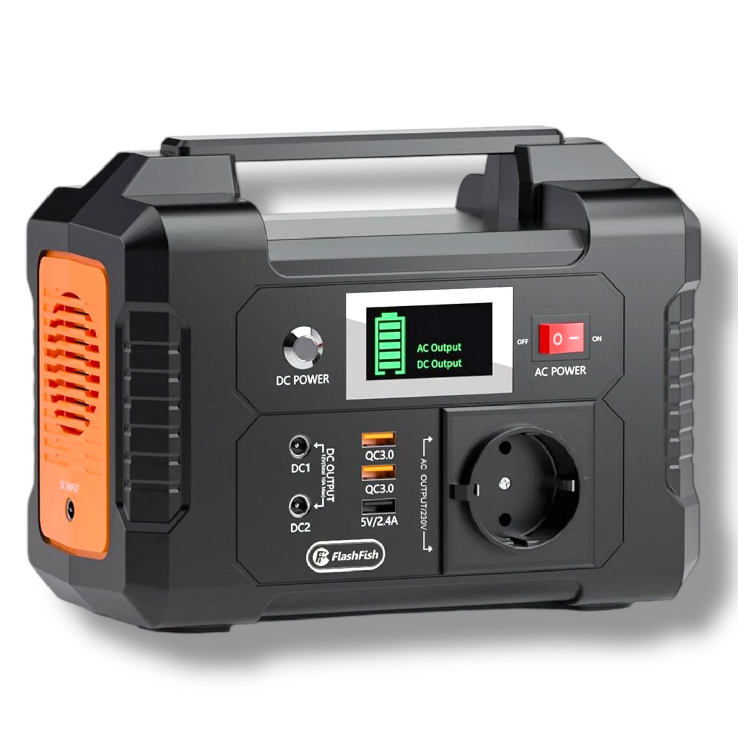 Flashfish - T199 - E200 Portable Power Station – 200W | 151Wh / 40,800mAh