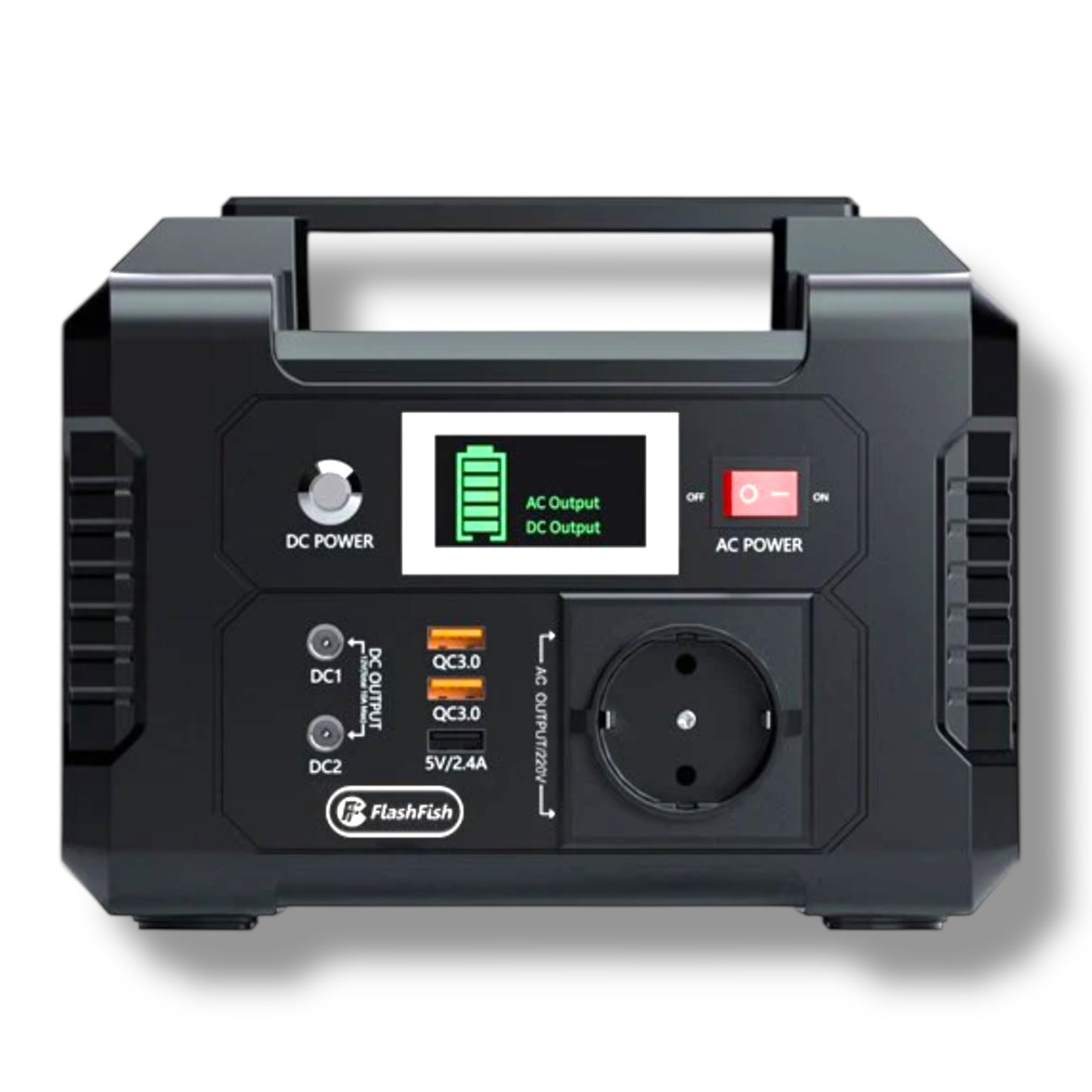 Flashfish - T199 - E200 Portable Power Station – 200W | 151Wh / 40,800mAh