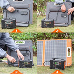 Flashfish - T199 - E200 Portable Power Station – 200W | 151Wh / 40,800mAh