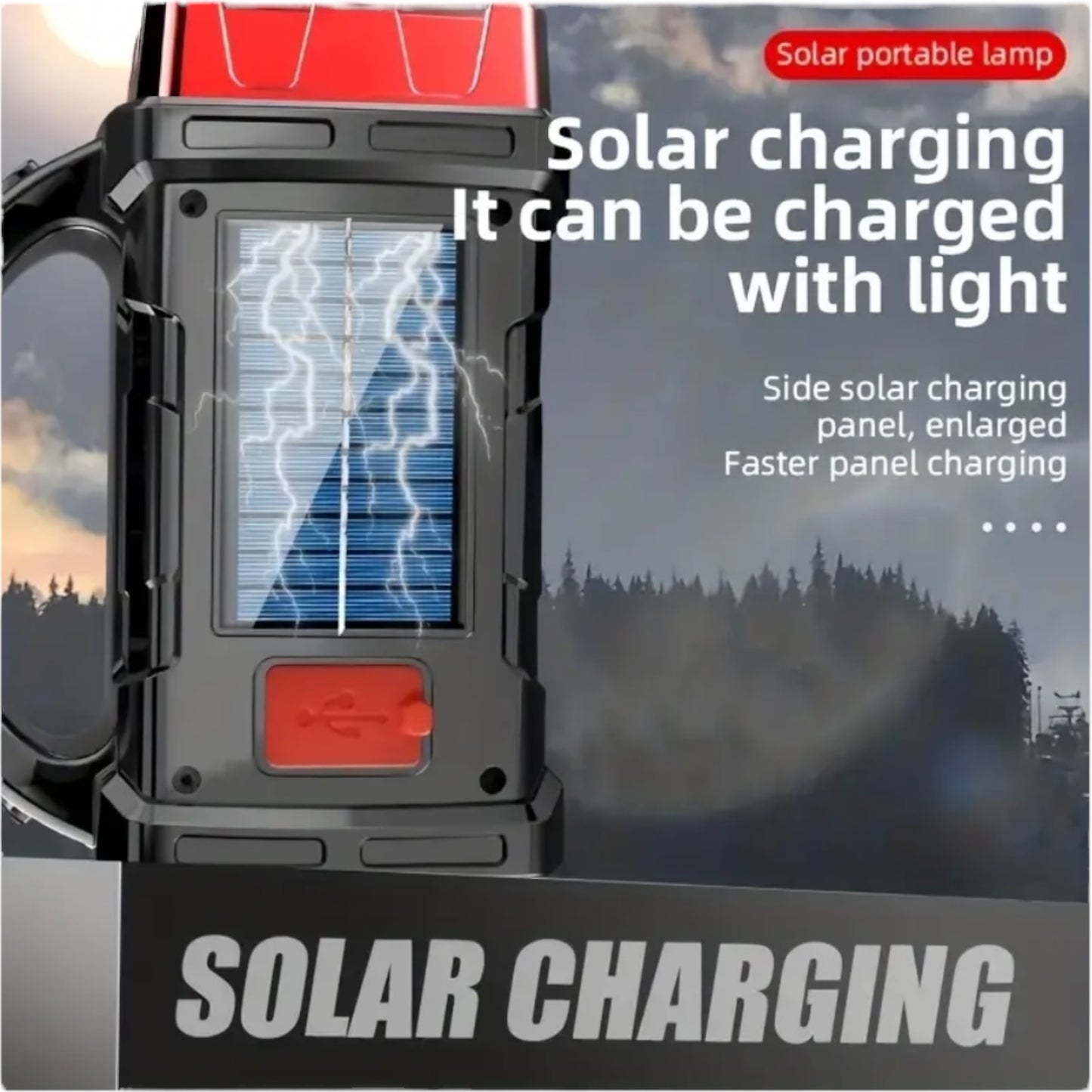 SolarFish - T200 - Solar Lamp with USB Charging
