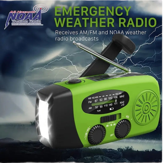 SolarFish - T201 - Emergency Solar Radio with Flashlight & Power Bank