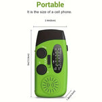 SolarFish - T201 - Emergency Solar Radio with Flashlight & Power Bank