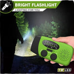 SolarFish - T201 - Emergency Solar Radio with Flashlight & Power Bank