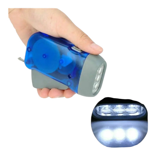 SolarFish - T202 - Dynamo Flashlight – 3 LED