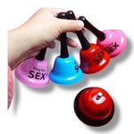 Kinky Pleasure - OB055 - 'Ring For Sex' Bell XL – 13 x 7 cm - 5 Colours
