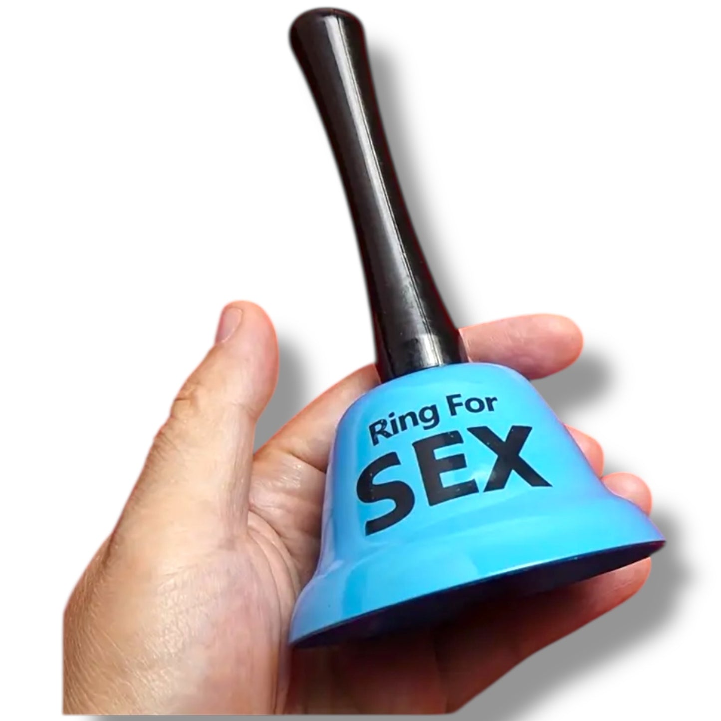 Kinky Pleasure - OB055 - 'Ring For Sex' Bell XL – 13 x 7 cm - 5 Colours