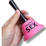 Kinky Pleasure - OB055 - 'Ring For Sex' Bell XL – 13 x 7 cm - 5 Colours