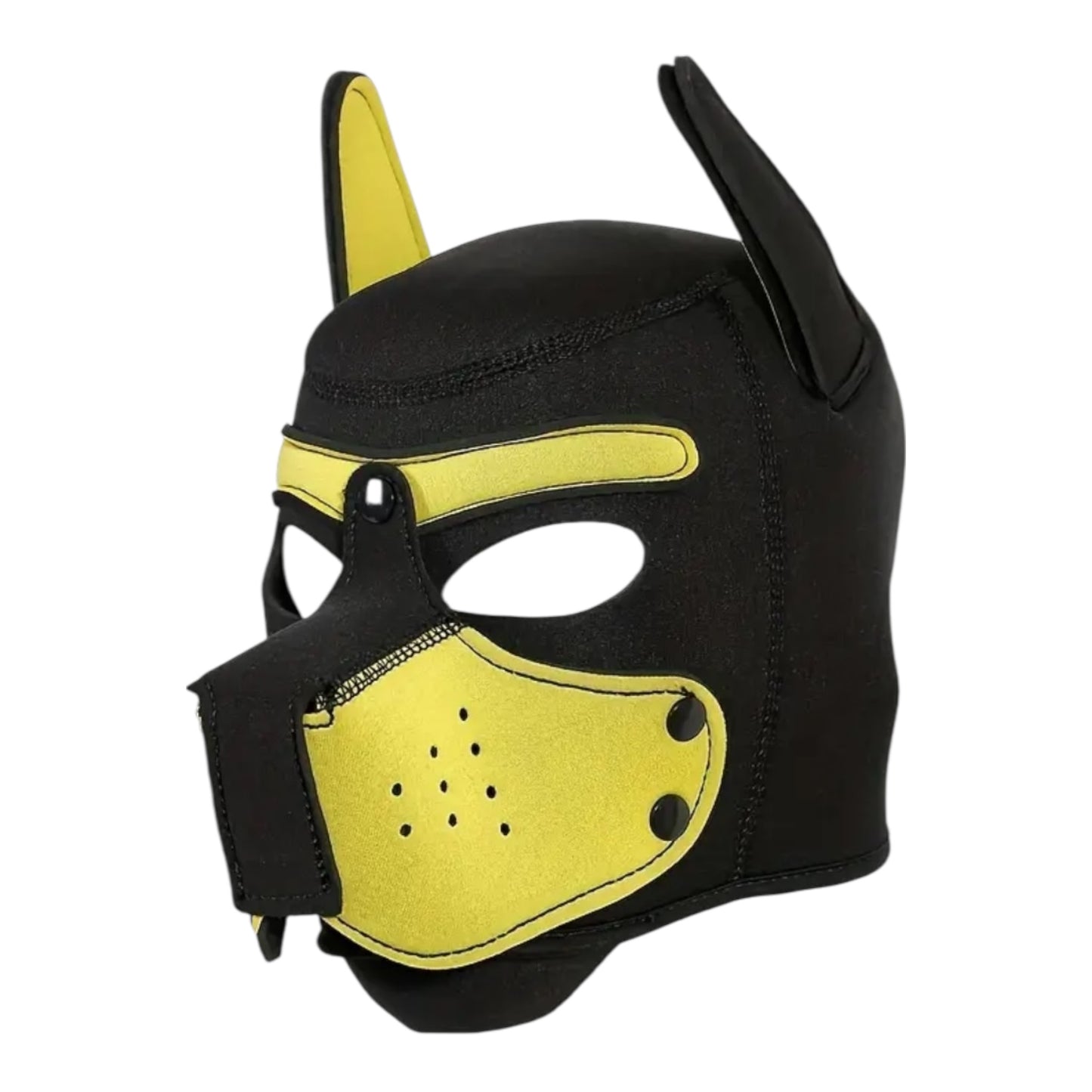Kinky Pleasure - T219 - Puppy Play - Dog Mask - Yellow