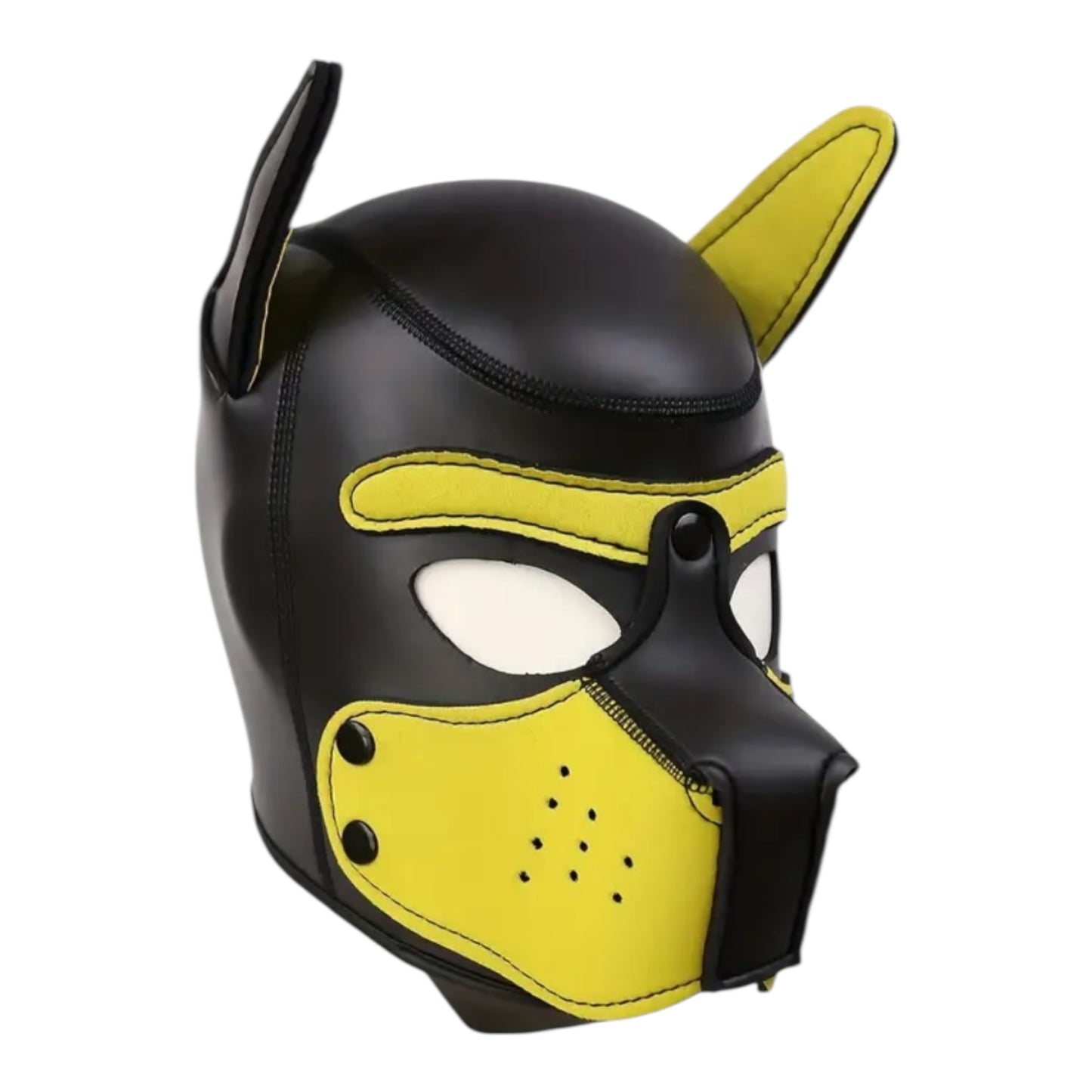 Kinky Pleasure - T219 - Puppy Play - Dog Mask - Yellow