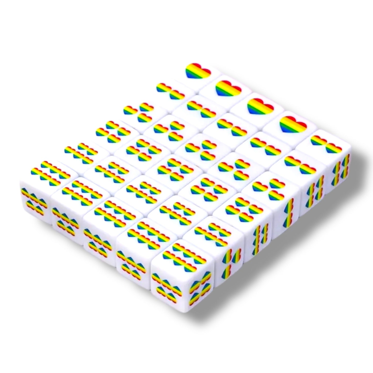 Kinky Pleasure - T236 - Pride - Play Dices 6 Sides - 2 Pieces