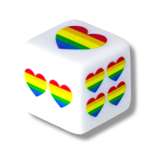 Kinky Pleasure - T236 - Pride - Play Dices 6 Sides - 2 Pieces