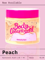 Thebeautydept - Body Cream Swirl – Hydrating Body Cream – Peach Scent – 200gr