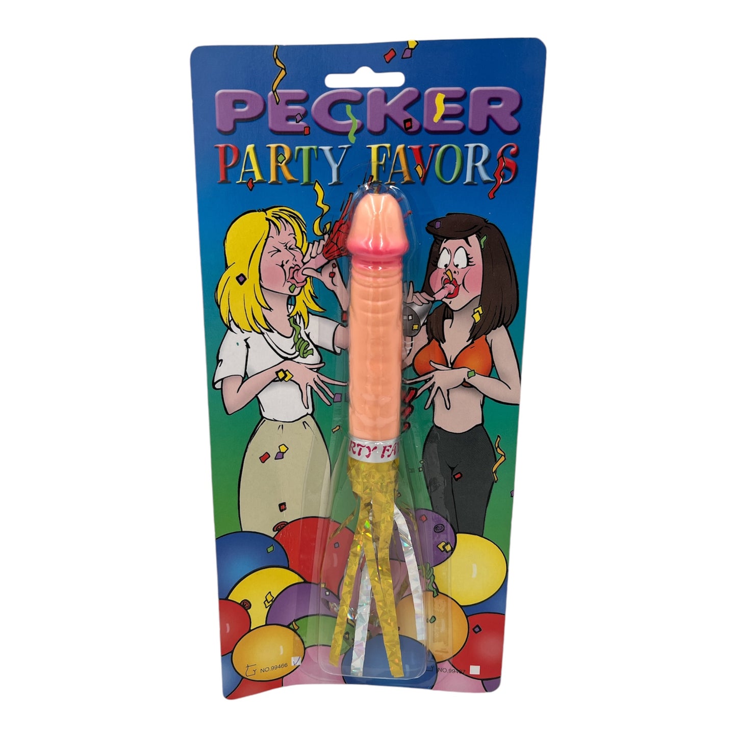 Kinky Pleasure - TD25139 - Pecker Party Horn - 6 Colours - 1 Piece Mixed Colour