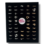 Kinky Pleasure - AX113 - Ring Set 23 Rings In Gold Or Silver - In Display Box