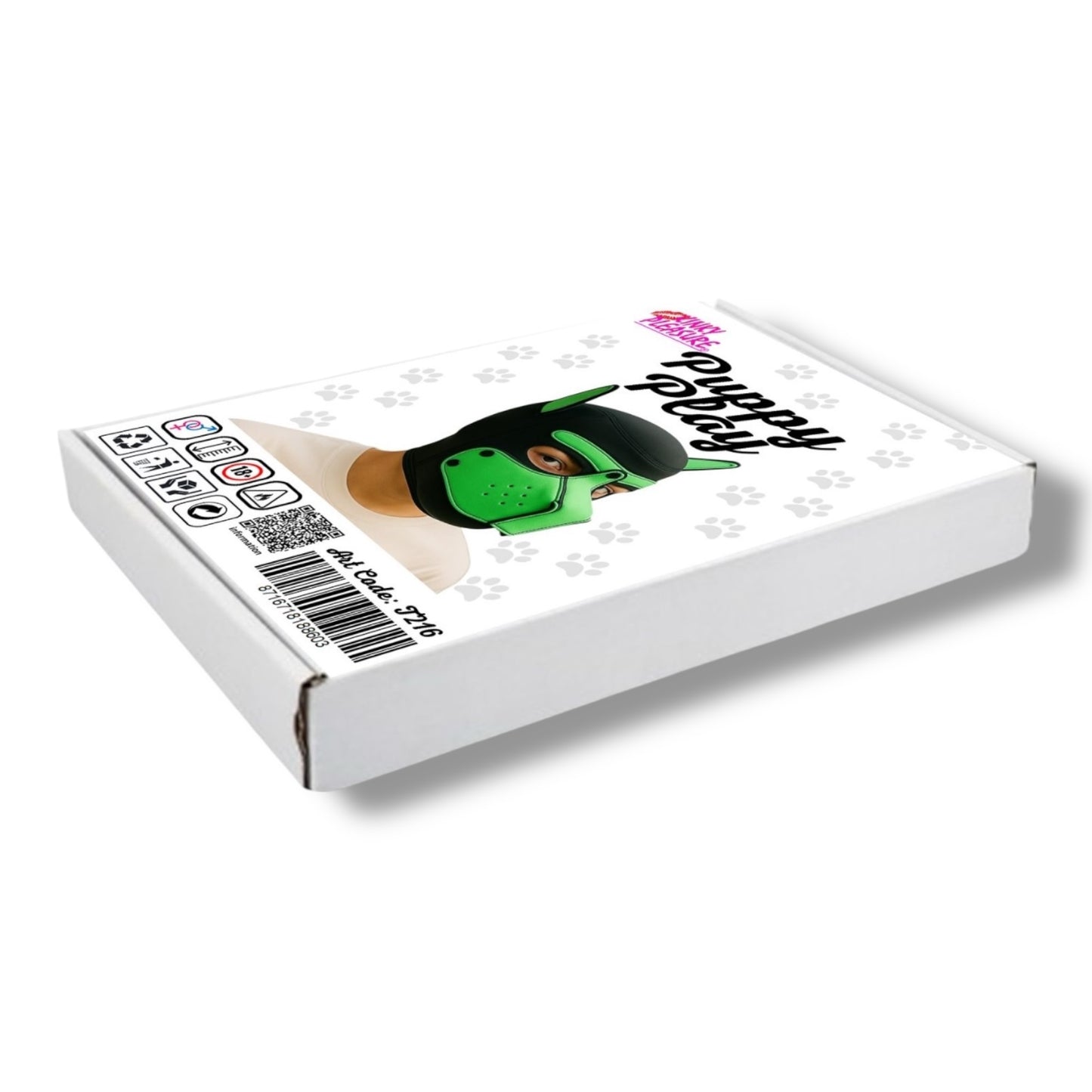 Kinky Pleasure - T216 - BDSM - Dog Mask - Green