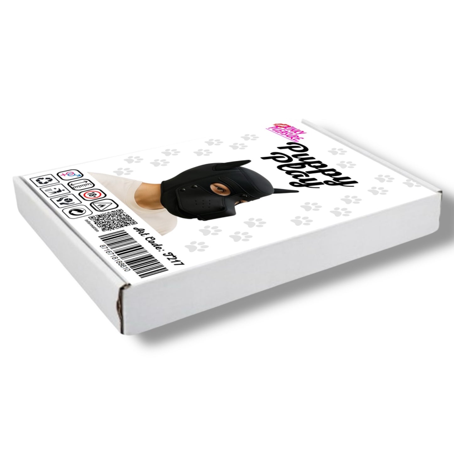 Kinky Pleasure - T217 - BDSM - Dog Mask - Black