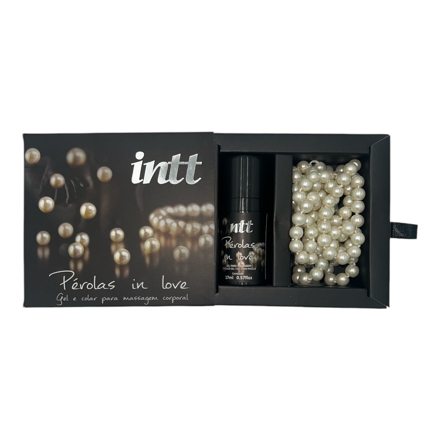 Intt -  INTT8101 - Pearls Collar In Love With Massage Oil  - 30ml