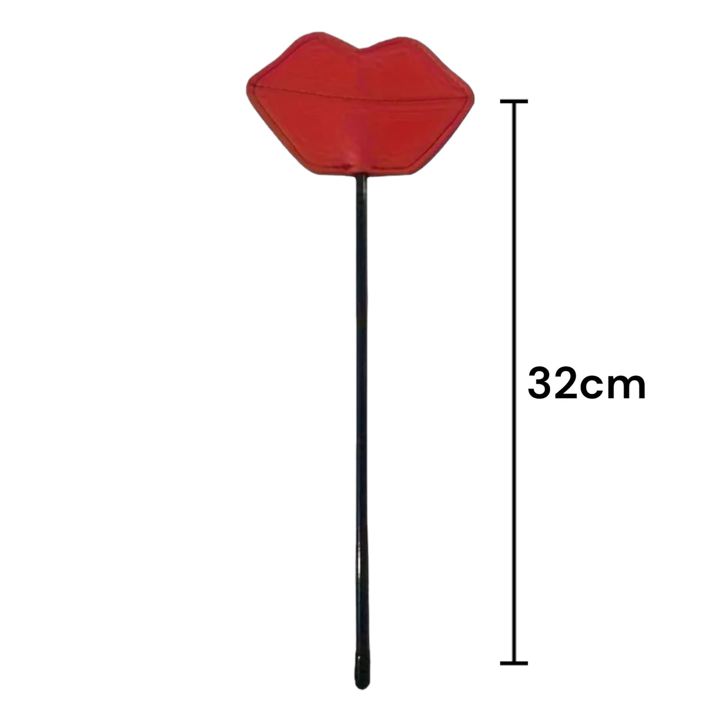 Kinky Pleasure - T159 - Kinky Lips Paddle Red - Fetish Power