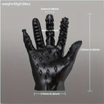 Kinky Pleasure - T163 - Finger Glove 2 Colours - 5 Different Styles in 1 Hand