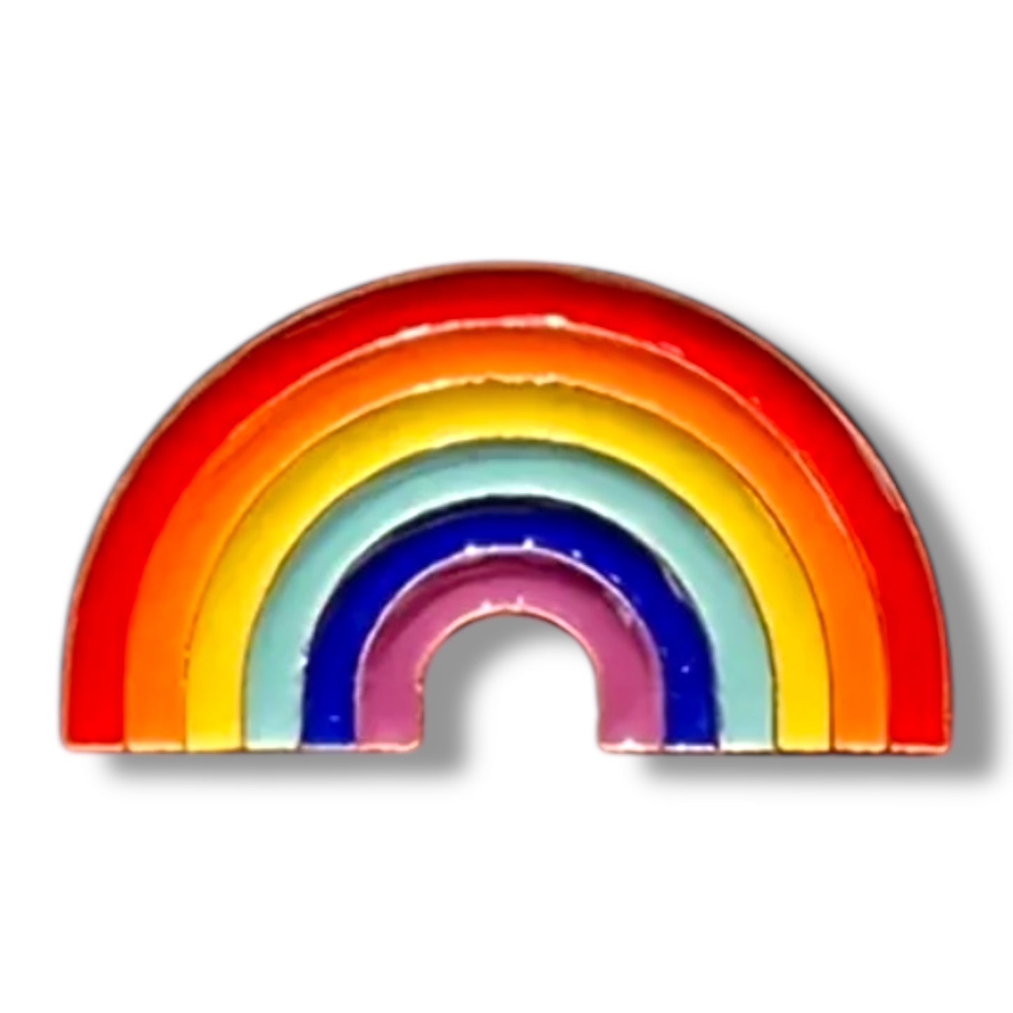 Kinky Pleasure - KPB004 - Badge / Pin - Rainbow - Model 1