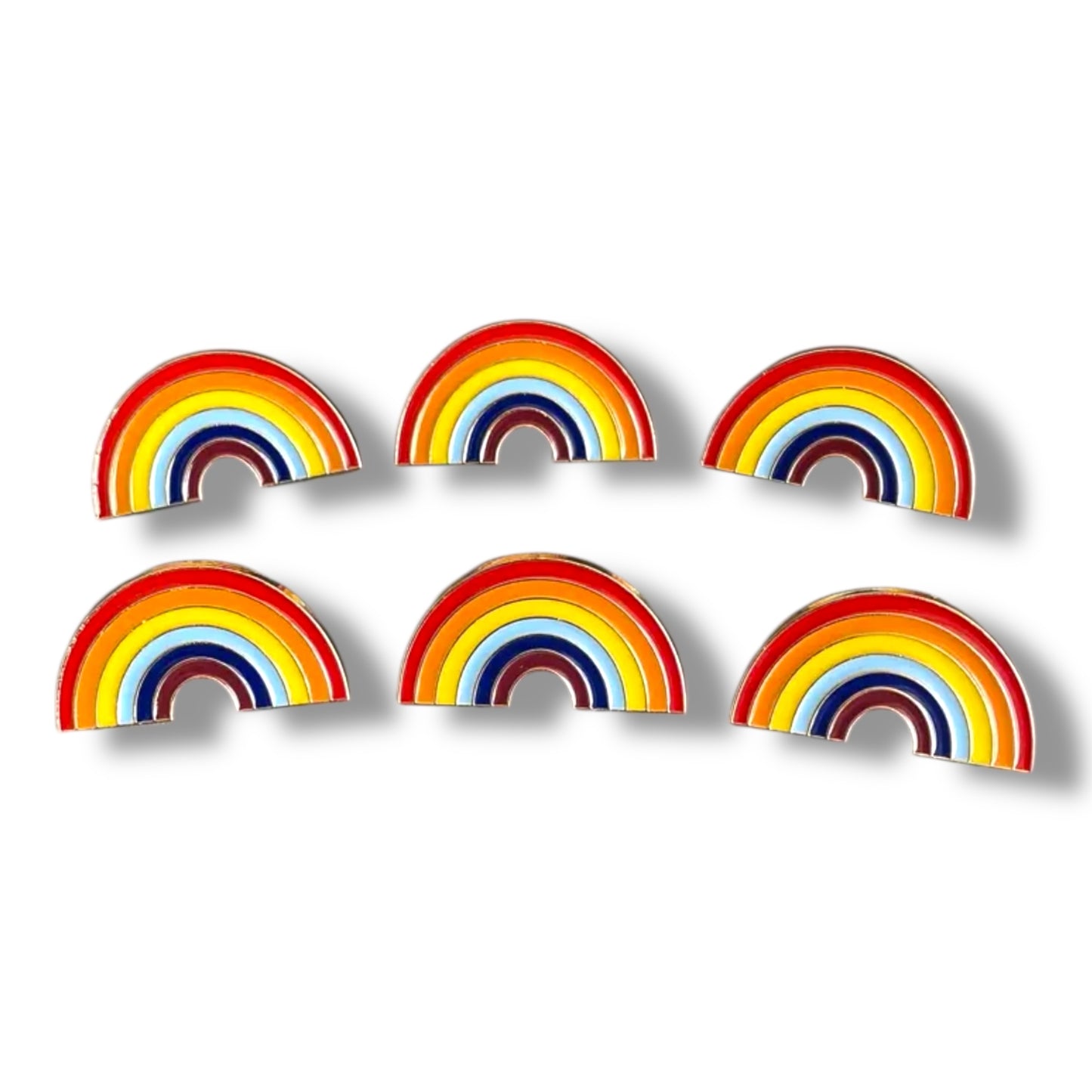 Kinky Pleasure - KPB004 - Badge / Pin - Rainbow - Model 1