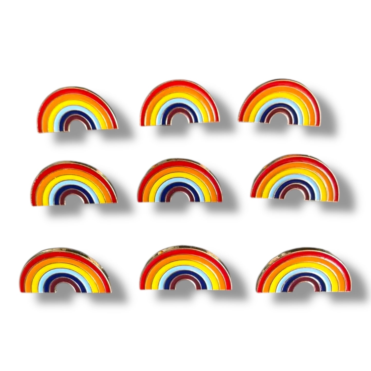 Kinky Pleasure - KPB004 - Badge / Pin - Rainbow - Model 1