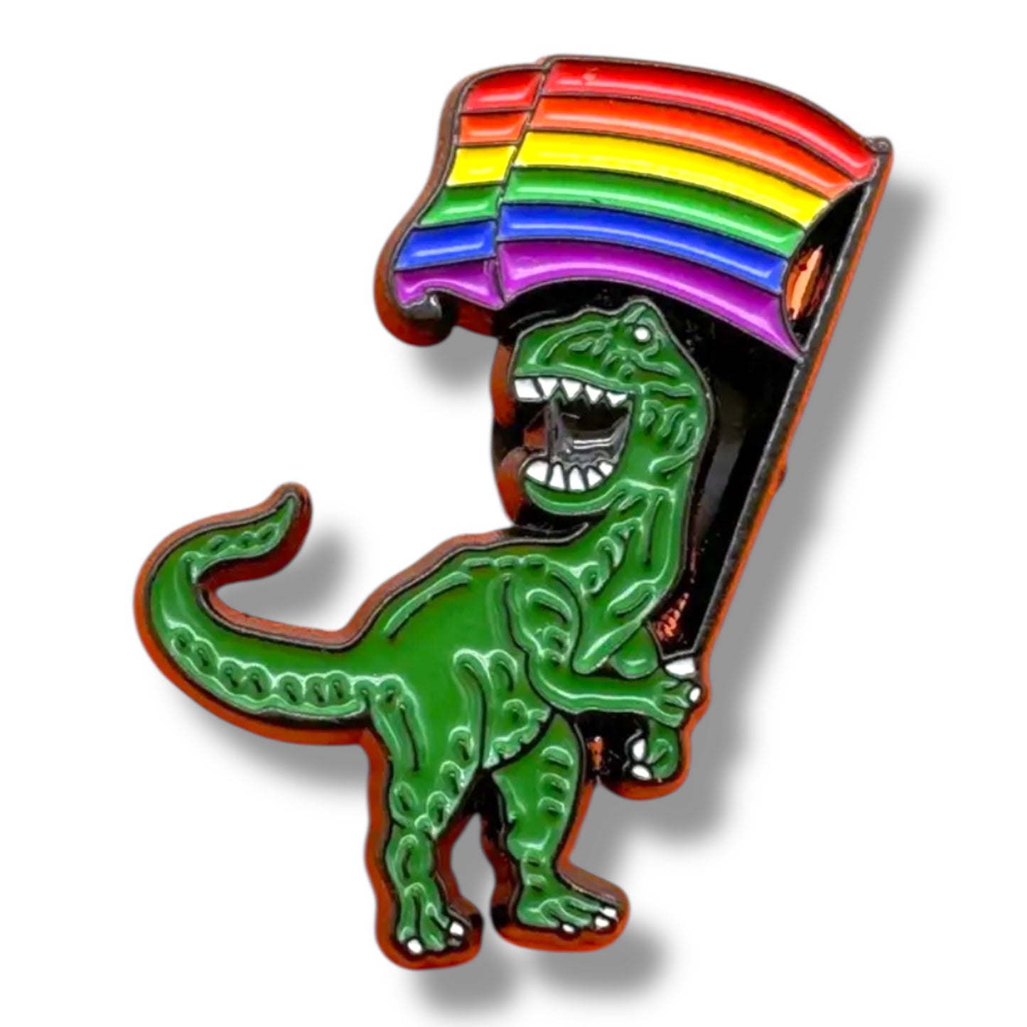 Kinky Pleasure - KPB002 - Badge / Pin - DINO - 3.3x2.5cm