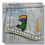 Kinky Pleasure - KPB002 - Badge / Pin - DINO - 3.3x2.5cm