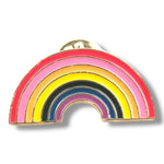 Kinky Pleasure - KPB006 - Badge / Pin - Rainbow - Model 3 - 1,7x2,8cm
