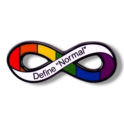 Kinky Pleasure - KPB019 - Badge / Pin - Define Normal - 4,5x2,0cm