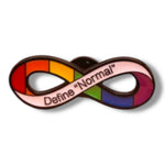 Kinky Pleasure - KPB019 - Badge / Pin - Define Normal - 4,5x2,0cm