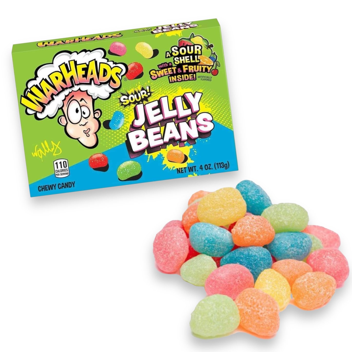 Kinky Pleasure - AC133 - Warheads Jelly Beans - 113grams