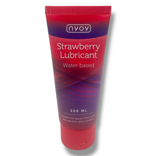 Kinky Pleasure - AC185 - NYOY Strawberry Lubricant Water Based 100ml